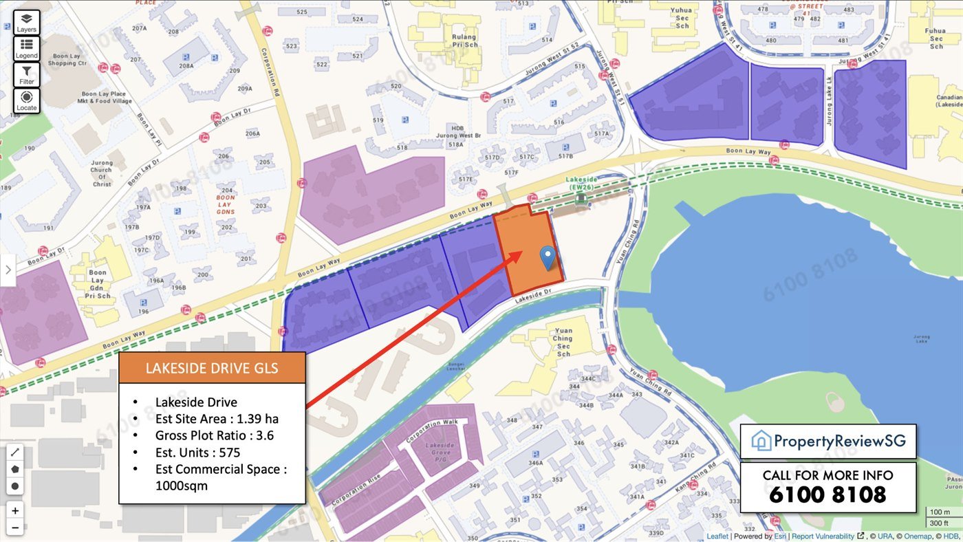Lakeside Drive Government Land Sales location map for Lucerne Grand