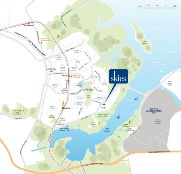 Skies Miltonia location at Miltonia Close, Yishun